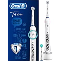 Los mejores  - Oral-B SmartSeries Teen Girls Sensi Ultrathin - Cepillo eléctrico recargable con tecnología de braun- 1 mango- 3 modos…